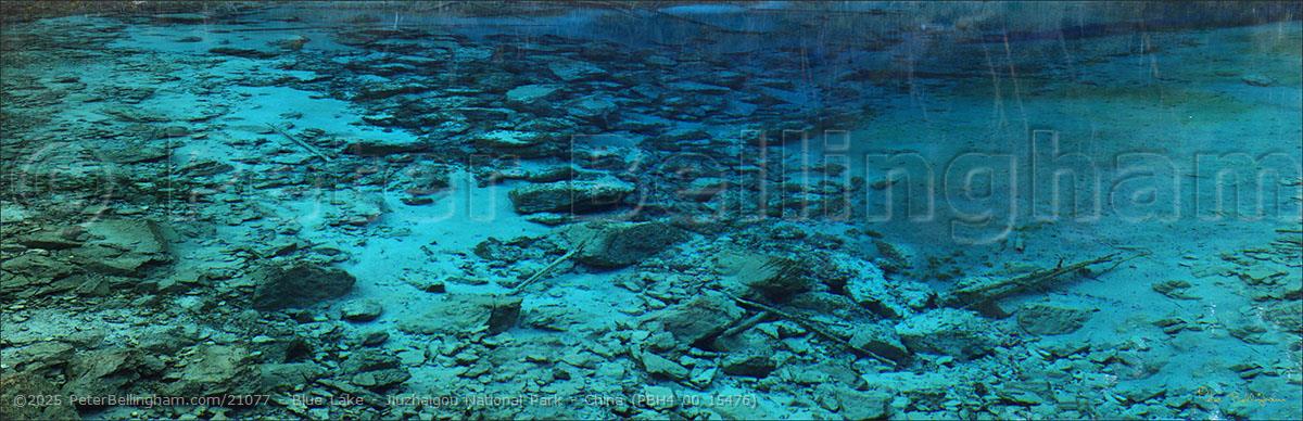 Peter Bellingham Photography Blue Lake - Jiuzhaigou National Park - China (PBH4 00 15476)
